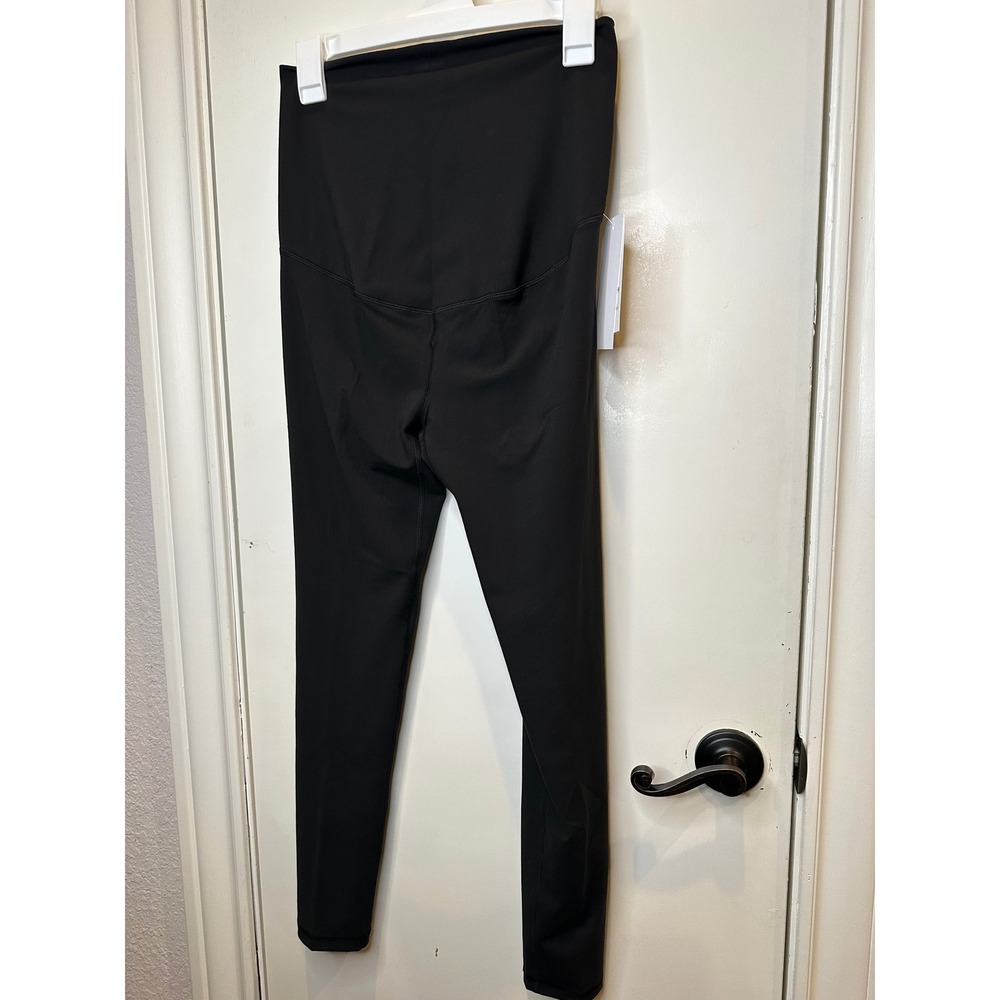Isabel by Ingrid & Isabel Maternity Core Active Leggings Black Size M NWT